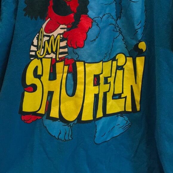 SESAME STREET Turquoise TEE MUPPETS XL GR8 GIFT - Picture 4 of 5